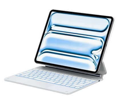 Etui TYPECASE Etui Edge z klawiaturą do iPad Air 13" 2024/2025 biały